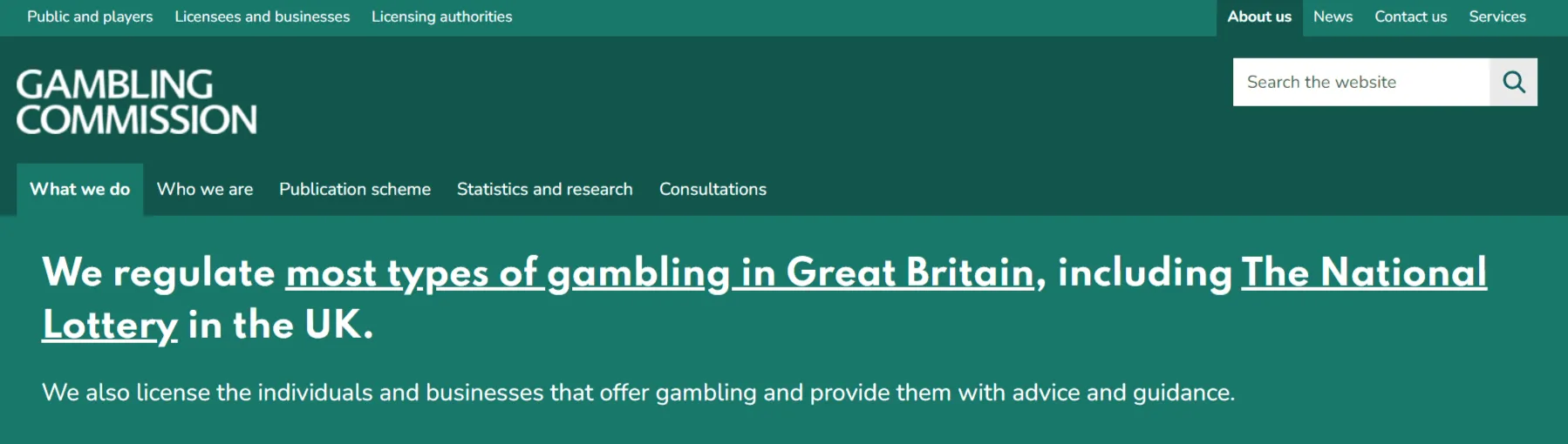 UKGC Lizenz aus Großbritannien